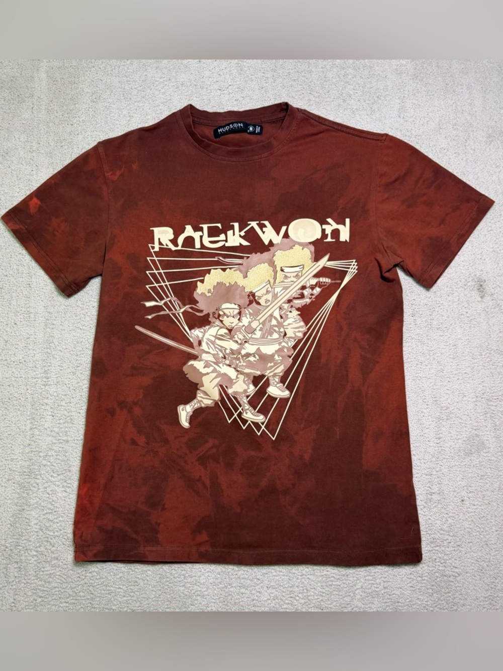 The Boondocks Raekwon Graphic Tee Shirt Men’s Small Hudson Outerwear Samurai